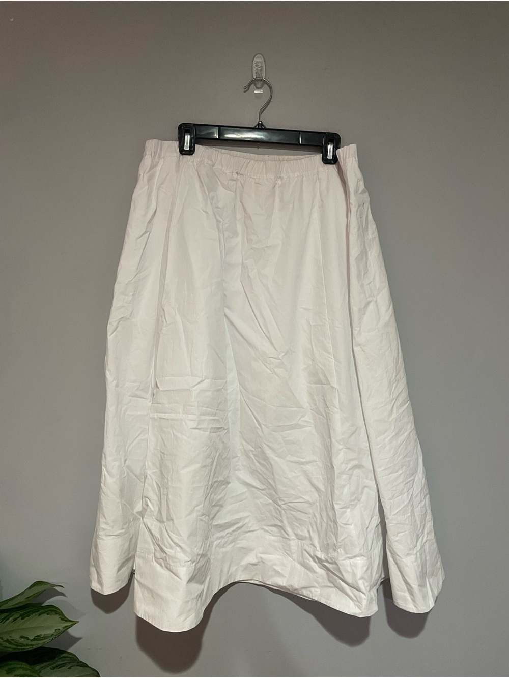 Anthropology - Maeve A-Line White Maxi Skirt